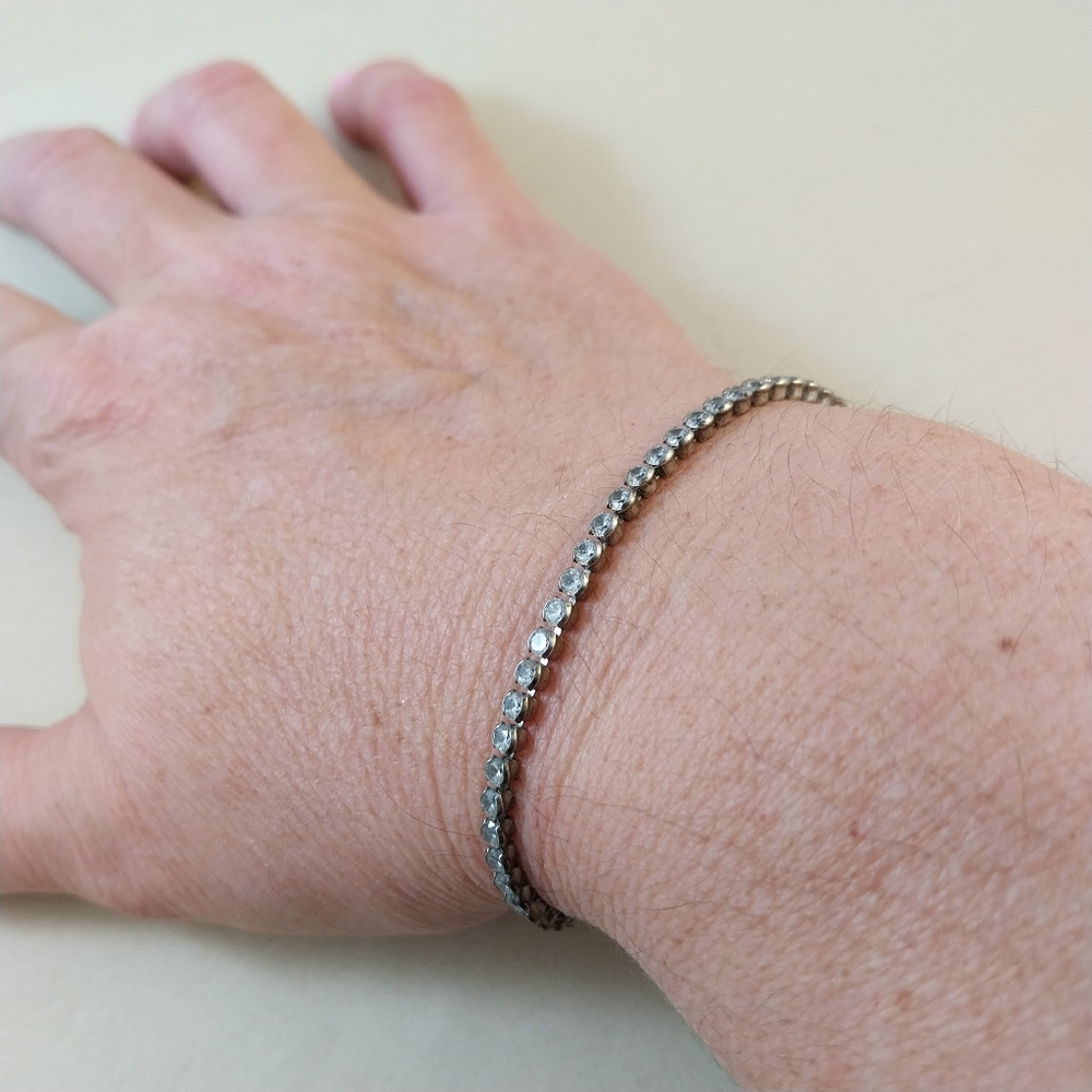 Sterling Silver Adjustable Bracelet - Picture 6 of 13